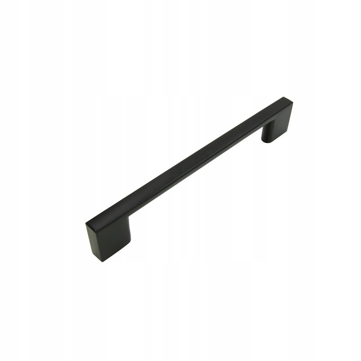 Uchwyt meblowy czarny 128 mm metalowy uchwyt do szafki szuflady do mebli ku