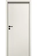 Drzwi wewnętrzne - Pol-Skone Dzwi Wewnętrzne Pełne Estato B1 9010 Mat - miniaturka - grafika 1