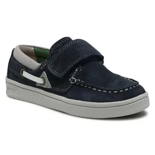 Półbuty damskie - Geox Półbuty J Djrock B. A J025VA 02210 C4248 S Navy/Green - grafika 1