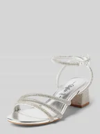 Sandały damskie - Sandały z obszyciem kamieniami stras model ‘LILLY’ - miniaturka - grafika 1