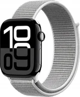 Akcesoria do smartwatchy - Pasek sportowy Crong Nylon do Apple Watch 44/45/46/49 mm Silver Grey - Gwarancja bezpieczeństwa. Proste raty. Bezpłatna wysyłka od 170 zł. - miniaturka - grafika 1