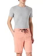 Spodenki męskie - BOSS Męskie spodnie typu taber-DS dżinsy, jasny/pastelowy czerwony 630, 66 - miniaturka - grafika 1