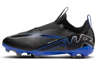 Piłka nożna - Nike Vapor 15 chłopięce buty piłkarskie, Black Chrome Hyper Royal, 38 EU - miniaturka - grafika 1