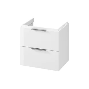 Szafka łazienkowa pod umywalkę Senti Costa 60 cm biały połysk - Szafki łazienkowe - miniaturka - grafika 1