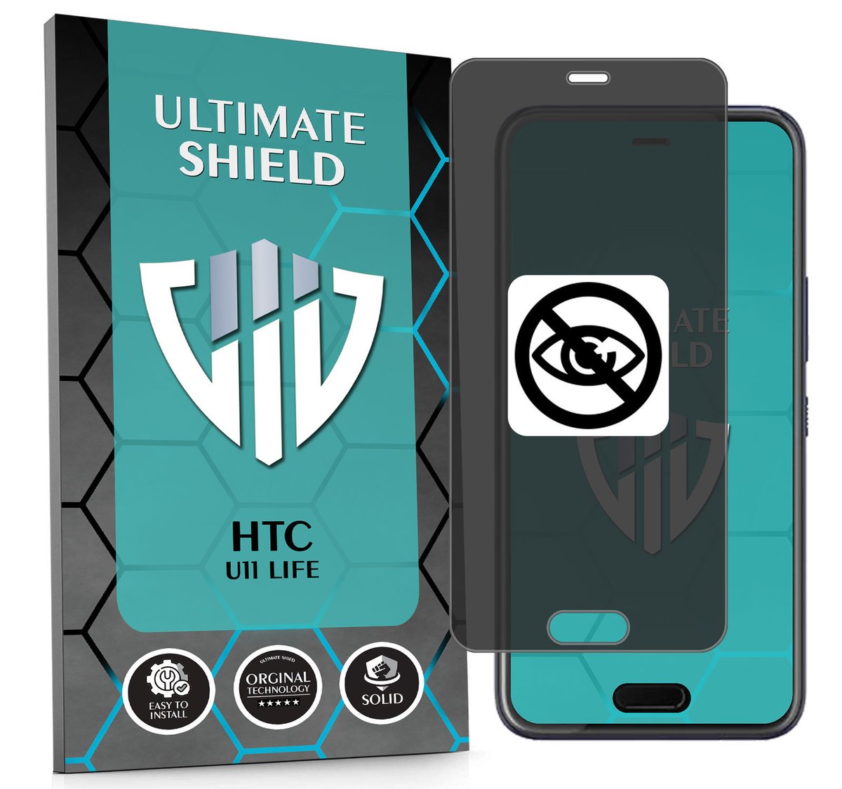 NAJLEPSZA FOLIA 5D ANTYSZPIEGOWSKA DO HTC U11 LIFE HYDROŻELOWA MATOWA