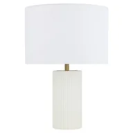 Lampy stojące - Lampa stołowa Tokio 1xE27 LP-787/1T biała - miniaturka - grafika 1