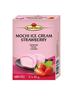 Mochi Ice Strawberry mrożone 168g Royal Orient - Inne słodycze - miniaturka - grafika 1