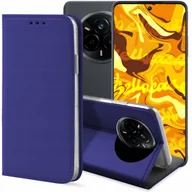 Etui i futerały do telefonów - ETUI Z KLAPKĄ DO REALME 14 PRO GRANATOWE ZAMYKANE MAGNETYCZNE KABURA PLECKI - miniaturka - grafika 1