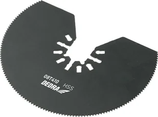 DEDRA Tarcza półokrągła do metalu HSS, śred. 80mm, zęby 1.25mm - Tarcze do pił - miniaturka - grafika 1
