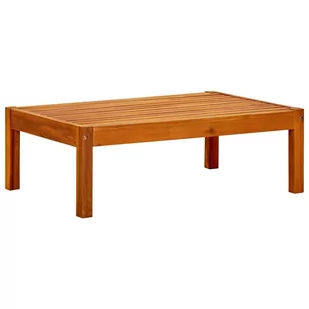 vidaXL Stolik ogrodowy 85x57x29 cm lite drewno akacjowe 310322 - Stoły ogrodowe - miniaturka - grafika 1