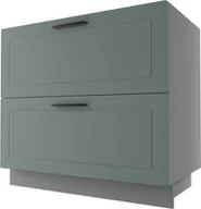 Meble kuchenne - Bergamo Szafka Dolna D2M/90 Metabox Miętowy Mat - miniaturka - grafika 1