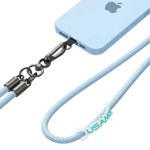 USAMS Uniwersalna smycz do telefonu 1,2m czarny/black ZB282GS01 (US-ZB282) - Części serwisowe do telefonów - miniaturka - grafika 16