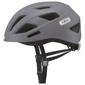 Kaski rowerowe - ABUS City LED Szary Szosowy ( M) - miniaturka - grafika 1