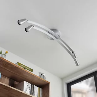 Lucande Velanoris lampa sufitowa 4-pkt., aluminium - Lampy sufitowe - miniaturka - grafika 2