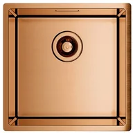 Zlewozmywaki - GLOBALO zlewozmywak RIWOLO 40.1 COPPER - miniaturka - grafika 1