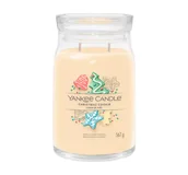 Świece - YANKEE CANDLE SIGNATURE ŚWIECA ZAPACHOWA CHRISTMAS COOKIE 567G - miniaturka - grafika 1