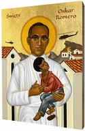 Dewocjonalia - Ikona św. Oskar Romero, biskup i męczennik - miniaturka - grafika 1