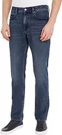Spodenki męskie - Tommy Hilfiger Męskie spodnie jeansowe Regular Mercer Str Banks Blueblk, Banks niebieski czarny, 33W / 30L - miniaturka - grafika 1