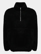 Bluzy męskie - Outhorn Polar OTHAW23TFLEM133 Czarny Regular Fit - miniaturka - grafika 1