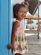 Sukienki i spódniczki dla dziewczynek - Mayoral Sukienka letnia 1967 Różowy Regular Fit - miniaturka - grafika 1