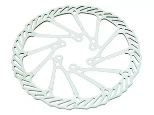 Tarcza hamulcowa CLARK'S CL 160mm srebrna - Hamulce rowerowe - miniaturka - grafika 1