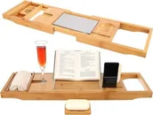 Półki łazienkowe - Iso Trade Półka kąpielowa - nakładka na wannę uniwersalny - miniaturka - grafika 1