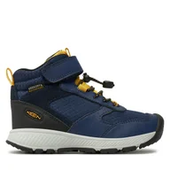 Buty dla chłopców - Sneakersy Keen Skua Waterproof Boot 1029627 Granatowy - miniaturka - grafika 1