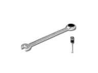 Budowa OUTLET - Klucz płasko-oczkowy z grzechotką 11 mm Stalco - S-56111 - miniaturka - grafika 1