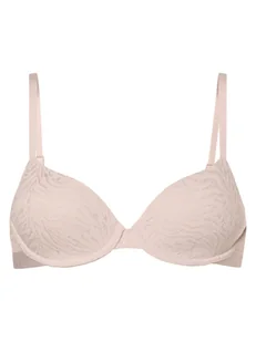 Calvin Klein Damski biustonosz z fiszbinami Kobiety różowy jednolity, 75B - Biustonosze - miniaturka - grafika 1
