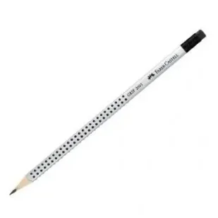Ołówek Grip 2001/HB z gumką 1szt FABER CASTELL - Amex - Przybory szkolne - miniaturka - grafika 1