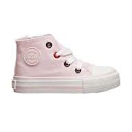 Buty dla dziewczynek - Trampki dziecięce BIG STAR HH374191 różowe - miniaturka - grafika 1