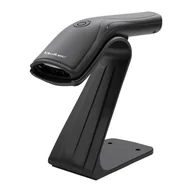 Czytniki kodów kreskowych - Qoltec Czytnik kodów kreskowych + stojak na skaner 1D USB - miniaturka - grafika 1