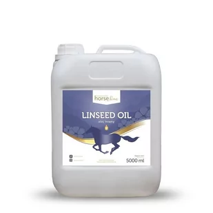 Horse Line Pro Linseed Oil 5000ml OLEJ LNIANY DLA KONIA - Pasze dla zwierząt - miniaturka - grafika 1
