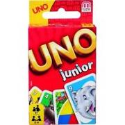 Inne gry towarzyskie - Mattel Uno Junior Karty - miniaturka - grafika 1