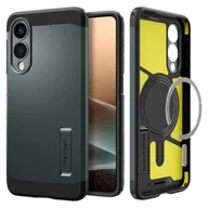 Etui i futerały do telefonów - Spigen Tough Armor MagSafe - Etui do Samsung Galaxy S25 Edge (Abyss Green) - miniaturka - grafika 1