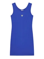 Sukienki i spódniczki dla dziewczynek - Guess Sukienka codzienna J6GK30 J1314 Niebieski Slim Fit - miniaturka - grafika 1