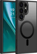 Etui i futerały do telefonów - Etui na telefon komórkowy Etteri Matt Mag do Samsung Galaxy S24 Ultra Cover czarny - miniaturka - grafika 1