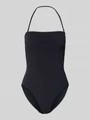 Stroje kąpielowe - Body z wiązaniem na szyi - miniaturka - grafika 1