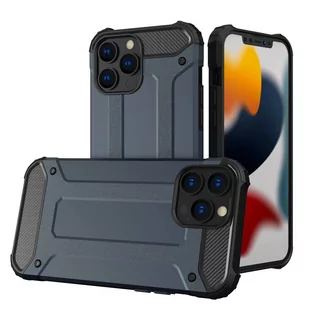 Hybrid Armor pancerne hybrydowe etui pokrowiec iPhone 13 Pro Max niebieski - Etui i futerały do telefonów - miniaturka - grafika 1