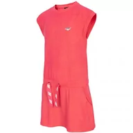 Sukienki i spódnice sportowe - Sukienka 4F Jr HJL21 JSUDD001 (kolor Różowy, rozmiar 134cm) - miniaturka - grafika 1