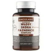 Włosy, skóra, paznokcie - SINGULARIS Singularis Włosy Skóra i Paznokcie kompleks x 60 kaps - miniaturka - grafika 1