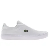 Buty sportowe męskie - Buty męskie Lacoste La Piquee 749CMA0004-21G - białe - miniaturka - grafika 1