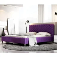 Łóżka - New Design Łóżko LAZIO tapicerowane Rozmiar 180x200 Tkanina Grupa II Pojemnik Z pojemnikiem - miniaturka - grafika 1