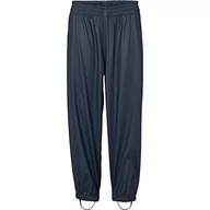 Spodnie i spodenki dla chłopców - Müsli by Green Cotton Boy's Rainwear Rain Pants, Night Blue, 128, niebieski (Night Blue), 128 - miniaturka - grafika 1