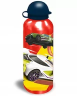 Bidony dla dzieci - bidon aluminiowy z ustnikiem HOT WHEELS dinozaury 500ml - miniaturka - grafika 1