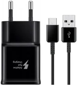 Ładowarki do telefonów - Ładowarka sieciowa 15W Samsung FastCharge EP-TA200 + kabel USB typ C ORYG - miniaturka - grafika 1
