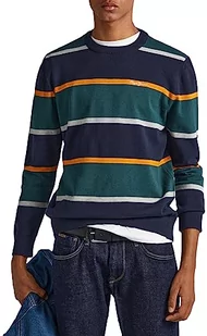 Pepe Jeans Sweter męski Sylvester, Niebieski (Dulwich), XL - Swetry męskie - miniaturka - grafika 1