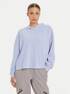 Under Armour Bluza Ua Rival 1382736 Fioletowy Loose Fit - Bluzy damskie - miniaturka - grafika 1