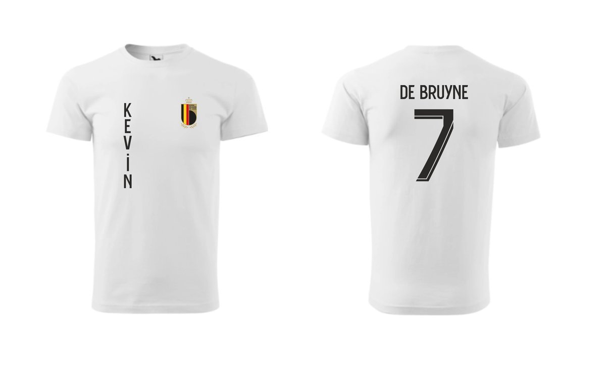 Koszulka Kevin de Bruyne 7 BELGIA jr Katar'22