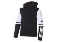 Swetry dla chłopców - adidas Bluza dziecięca z kapturem (Czarny, 152) - miniaturka - grafika 1